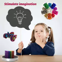 CUBO DE ESFERAS NEODIMIO MULTICOLOR - tienda online