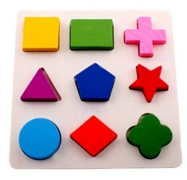 BLOQUES DE ENCASTRE - PIEZAS GEOMÉTRICAS NIVEL 1