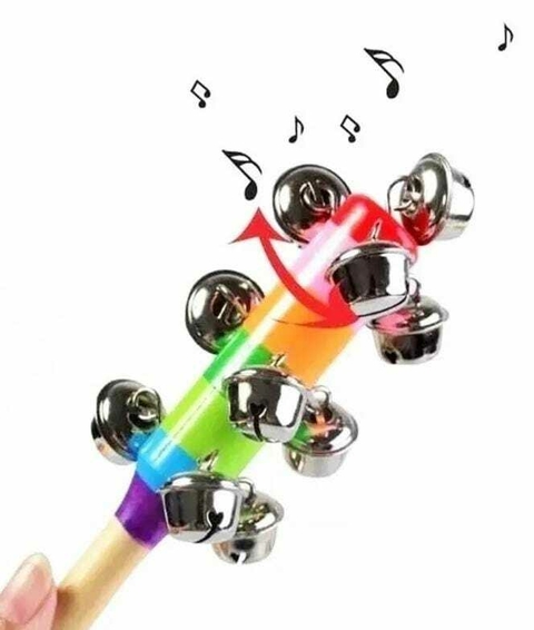 Sonajero cascabel Arcoíris