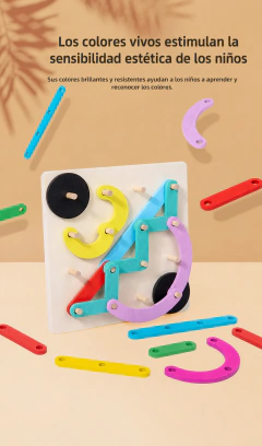 Juego de Formas y Estructuras de madera en internet