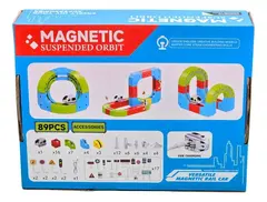 Tren Eléctrico Magnético Diy Órbita Suspendida 89 Piezas - comprar online