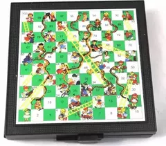 Juego Mesa 2 En 1 Ajedrez Oca Laberinto Magnético