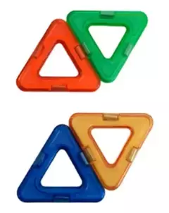 Bloques Magnific Forms 4 Piezas Magnéticas -Triángulos equiláteros- - comprar online