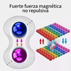 CUBO DE ESFERAS NEODIMIO MULTICOLOR - comprar online