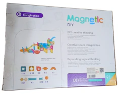 Bloques Magnéticos y laberinto bolitas Para Armar 91 Piezas Magnetic Diy en internet