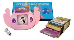 Juego Educativo Tarjeta Parlante Bilingüe Diseño Kuromi Lila/Stitch Rosa - Analía González