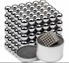 CUBO DE ESFERAS NEODIMIO PLATA en internet