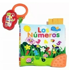 Imagen de LIBRO DE TELA CON MORDILLO Y CHIFLE PARA BEBÉ VEHÍCULOS