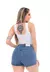 Shorts Jeans Feminino Levanta Bumbum Premium Tendência Moda Verão na internet