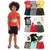 Kit 10 Peças de Roupas Infantil Menino- 5 Camisetas + 5 Bermudas - Kit Econômi - comprar online