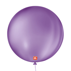 BALÕES SÃO ROQUE ROXO AMETISTA LISO REDONDO 5 POLEGADAS PC 50 UNIDADES #105145350