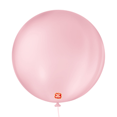 BALÕES SÃO ROQUE ROSA BABY LISO REDONDO 5 POLEGADAS PC 50 UNIDADES #105146750