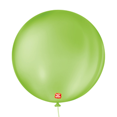 BALÕES SÃO ROQUE VERDE LIMA LISO REDONDO 5 POLEGADAS PC 50 UNIDADES #1051412850