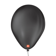 BALÕES SÃO ROQUE PRETO EBANO LISO 7 POLEGADAS PC 50 UNIDADES #106176050