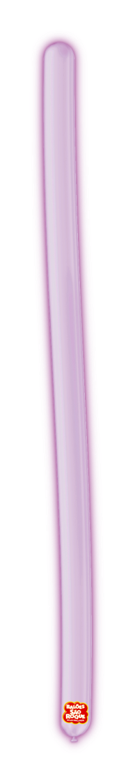BALÕES SÃO ROQUE VIOLETA CANUDO NEON 260 PC 25 UNIDADES #158120825