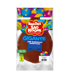 BALÕES SÃO ROQUE CAFÉ BRASIL GIGANTE LISO 25 POLEGADAS PC 01 UNIDADE #125106201