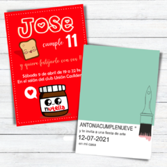 invitación - tienda online