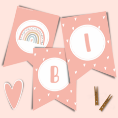 Arcoiris nórdico rosa - comprar online