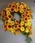 Arco de Flores de Girassol e Gérberas Amarelas