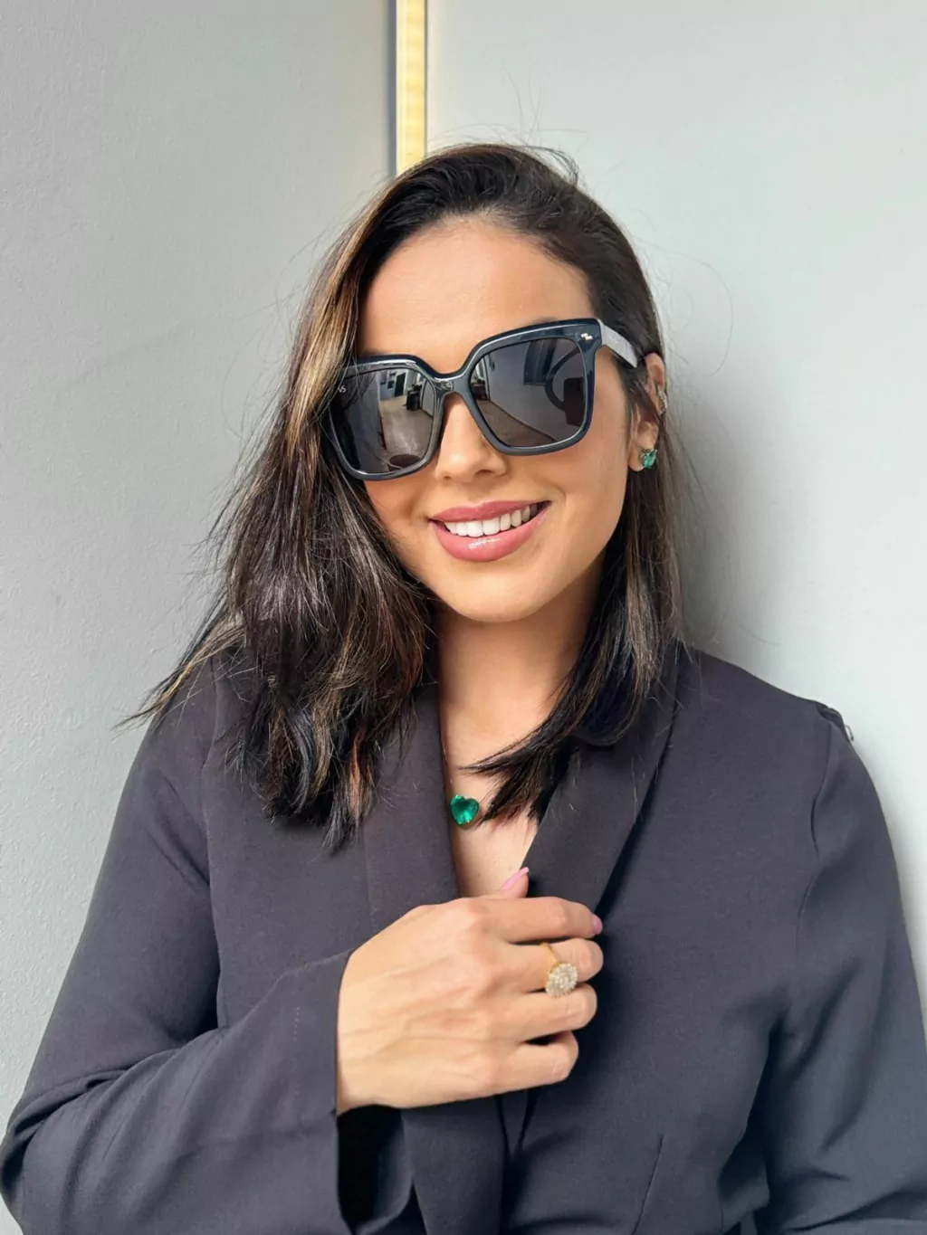 Óculos de Sol Amelia Preto