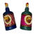 Botella Tigre y Palma