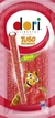 Regaliz tubo recheado Morango 156g C/12 - comprar online