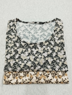 BÁSICA SOFT CON FLORES -22- - tienda online
