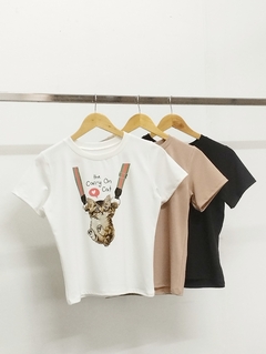 BABY TEE GATITO TIRANTES