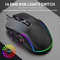 Mouse gamer macro 7200 DPI. - comprar online