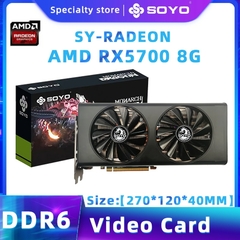Imagem do Radeon RX570 GDDR6.