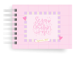 MINI AGENDA FOFA A6 DATADA 2027 HORIZONTAL - 1 dia p/ pág. Sáb. e Dom. juntos - comprar online