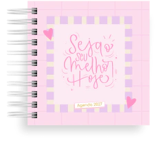 AGENDA FOFA POCKET DATADA 2027 - 1 dia p/ pág. Sáb. e Dom. Juntos