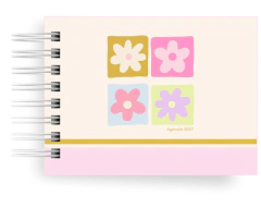 MINI AGENDA FOFA A6 DATADA 2027 HORIZONTAL - 1 dia p/ pág. - loja online