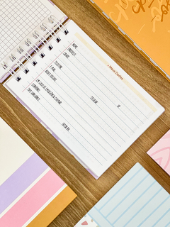 MINI AGENDA FOFA A6 DATADA 2025 HORIZONTAL - 2 dias p/ pág. na internet