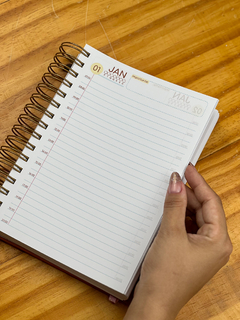 AGENDA FOFA A5 PERMANENTE - 1 dia p/ pág. - comprar online