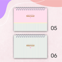 PLANNER MENSAL A5 - PERMANENTE - comprar online