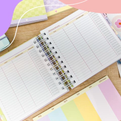 MINI PLANNER FOFO (16x15) DATADO 2024 - VERT. OU HORIZ. - Atteliê da Lari Personalizados