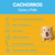 Imagen del producto Pedigree Cachorros Sano Crecimiento, mostrando un cachorro feliz y los beneficios del alimento como DHA, calcio y proteínas de alta calidad.