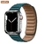 Imagem do Link de couro para apple relógio banda 44mm 40mm 41mm 45mm 42mm 38mm pulseira d