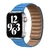Link de couro para apple relógio banda 44mm 40mm 41mm 45mm 42mm 38mm pulseira d
