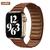 Link de couro para apple relógio banda 44mm 40mm 41mm 45mm 42mm 38mm pulseira d - MRO Ecommerce