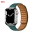 Link de couro para apple relógio banda 44mm 40mm 41mm 45mm 42mm 38mm pulseira d - MRO Ecommerce