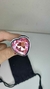 Plug Jóia anal de aço tamanho P. Rosa de coração.