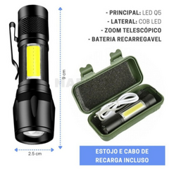 Imagem do Lanterna LED Recarregável