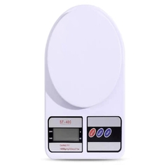 Balança Digital de Cozinha Alta Precisão Confeitaria Dieta Nutrição até 10k