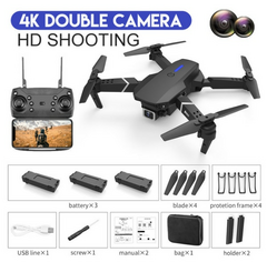 Drone Profissional WIFI HD 4K Com Modo de Câmera Dobrável - comprar online
