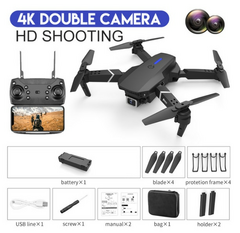 Drone Profissional WIFI HD 4K Com Modo de Câmera Dobrável