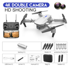 Drone Profissional WIFI HD 4K Com Modo de Câmera Dobrável - mercus store