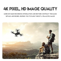 Drone Profissional WIFI HD 4K Com Modo de Câmera Dobrável na internet