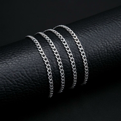 Colar de aço inoxidável para homem e mulher - mercus store